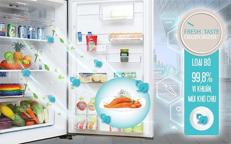 Công nghệ diệt khuẩn của Tủ lạnh Electrolux ETB3400J-A