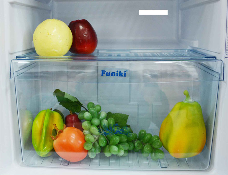 Tủ lạnh Funiki FR-132CI với thiết kế ngăn rau củ