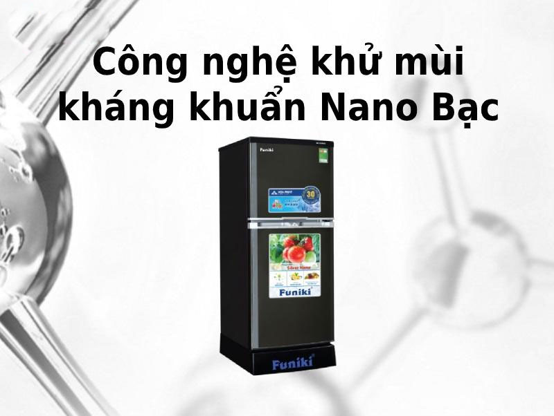 Tủ lạnh Funiki FR-186ISU ứng dụng công nghệ kháng khuẩn Nano