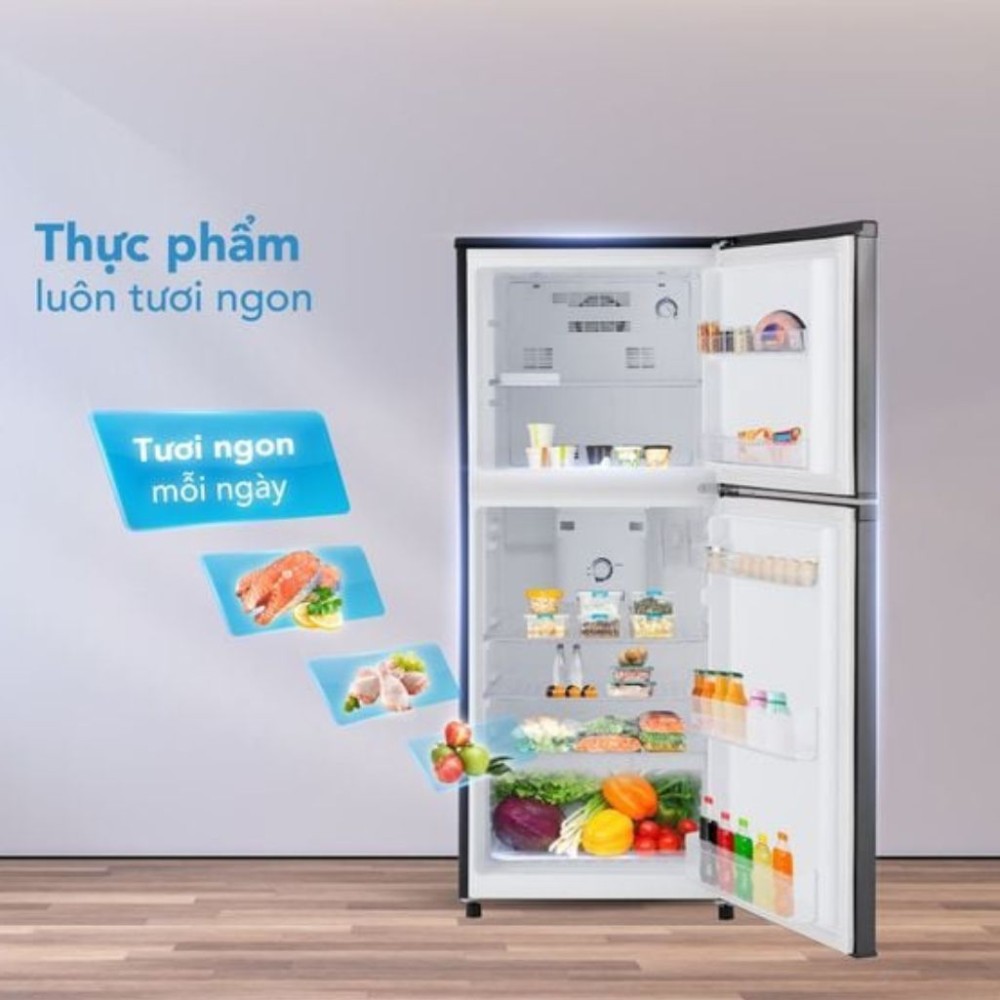 Tủ lạnh Funiki HR T6185TDG 185 lít - Hàng chính hãng