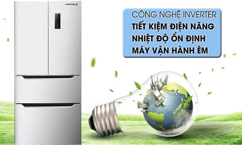 Tủ lạnh invertver Hafele HF-MULA 534.14.040 với công nghệ inverter tiết kiệm điện năng