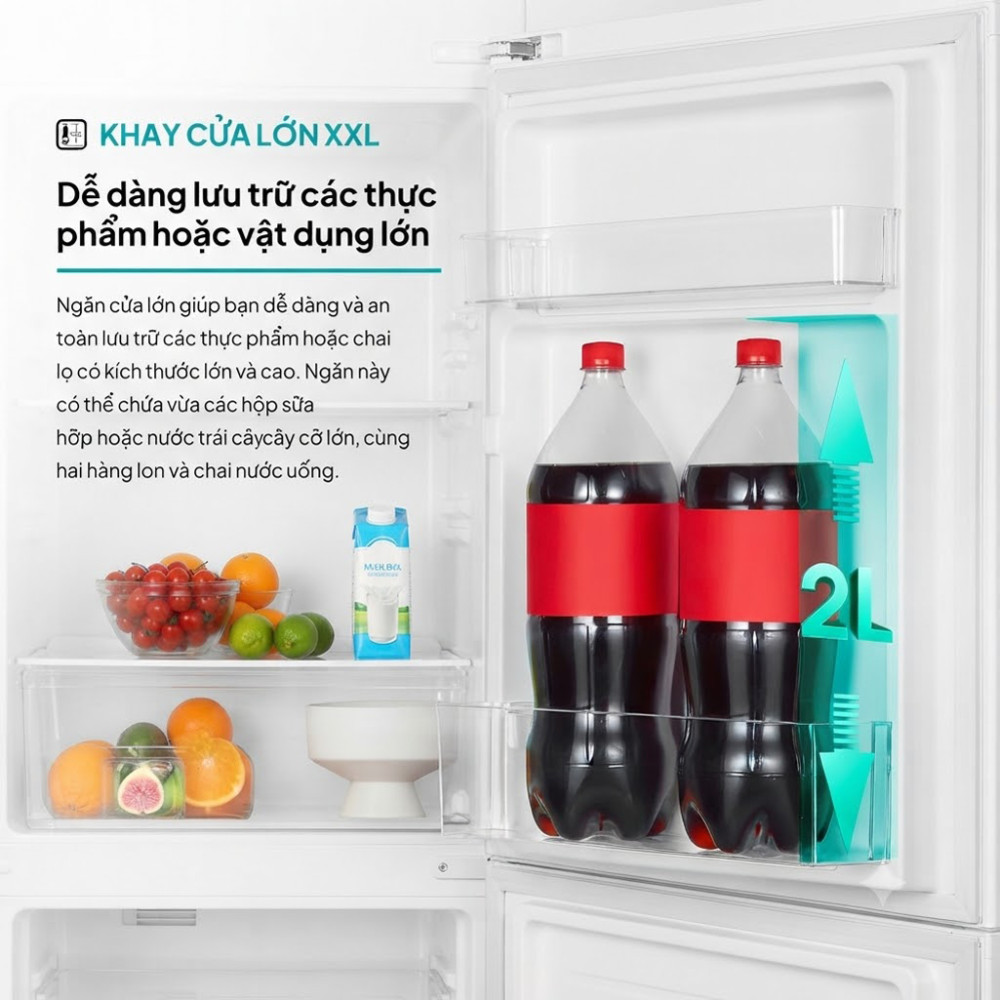 Tủ lạnh Hisense 82 lít RR106D4EWN - Hàng chính hãng