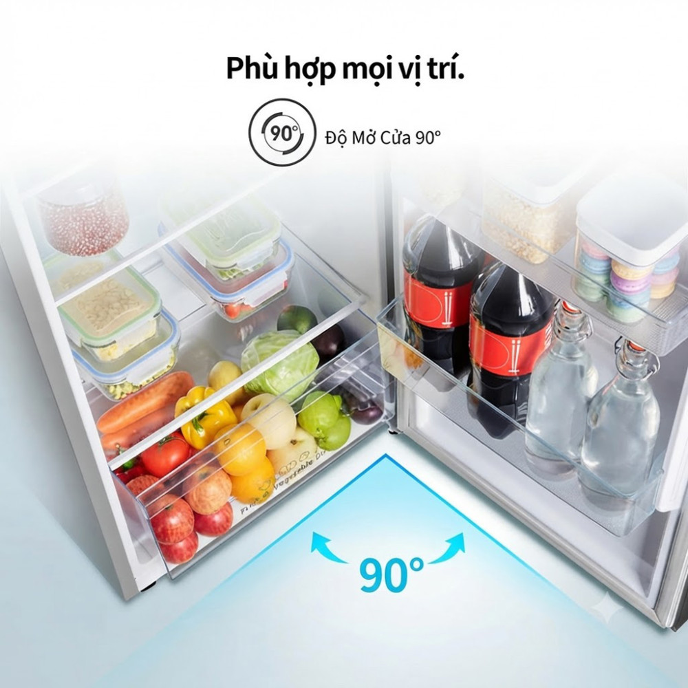 Tủ lạnh Hisense Inverter 324 lít RT469N4EBU - Hàng chính hãng