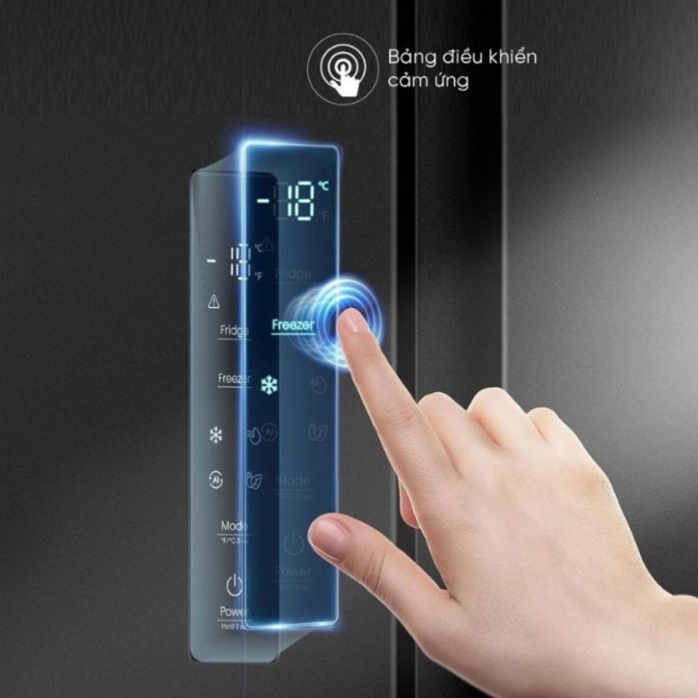 Tủ lạnh Hisense inverter 544 lít RS708N4EBN - Hàng chính hãng