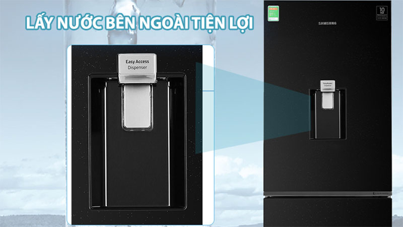Khay lấy nước của Tủ lạnh Inverter 276 lít Samsung RB27N4170BU/SV 