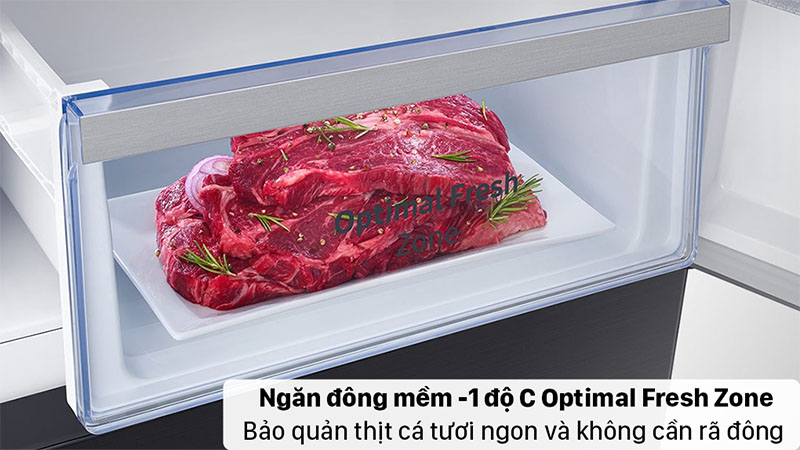 Ngăn đông mềm của Tủ lạnh Inverter 307 lít Samsung RB30N4190BU/SV