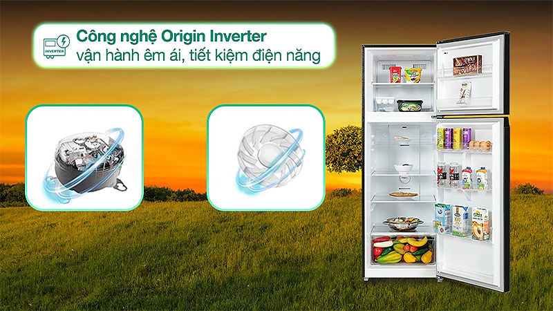 Công nghệ tiết kiệm điện của Tủ lạnh Toshiba Inverter 312 lít GR-RT416WE-PMV(58)-MM