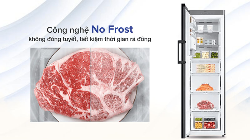 Công nghệ làm lạnh của Tủ lạnh Inverter 323 lít Bespoke Samsung RZ32T744535/SV