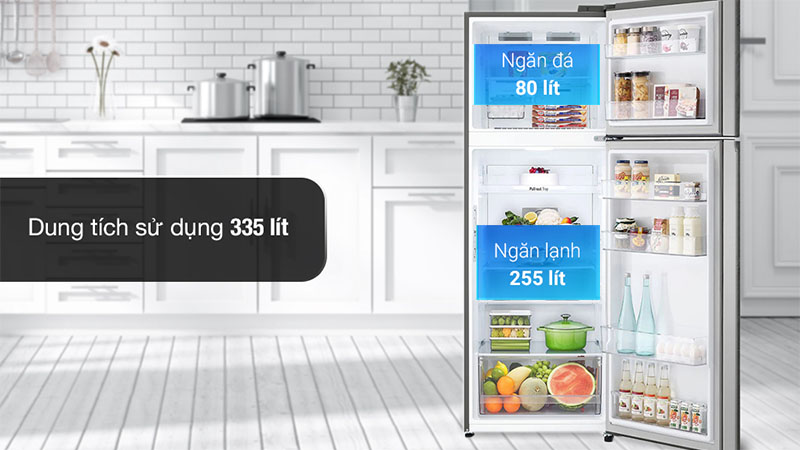 Dung tích của Tủ lạnh Inverter 335 lít LG GN-M332PS