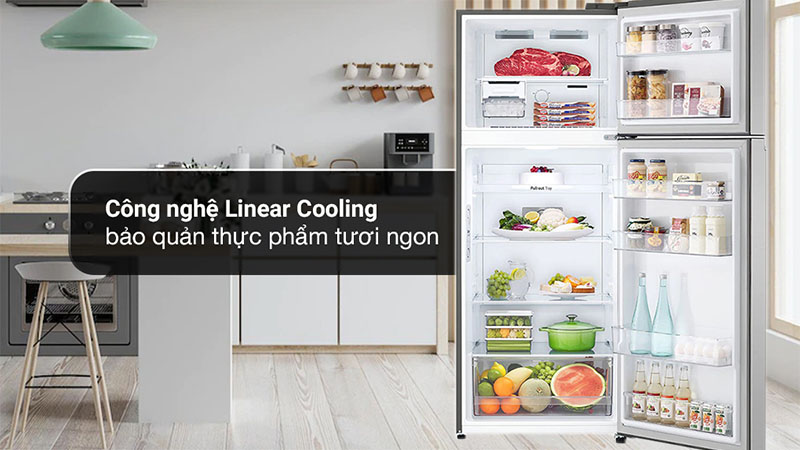 Công nghệ làm lạnh của Tủ lạnh Inverter 335 lít LG GN-M332PS