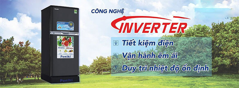 Tủ lạnh Inverter Funiki FRI-216ISU với công nghệ Inverter tiết kiệm điện