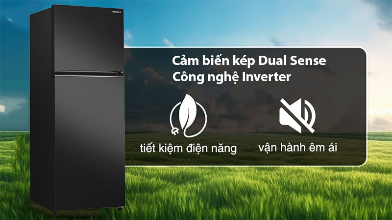 Công nghệ Inverter của Tủ lạnh Inverter Hitachi HRTN6379SUVN