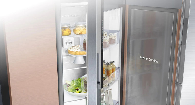 Tấm chắn làm lạnh của Tủ lạnh Inverter Samsung RS64R5101SL/SV 