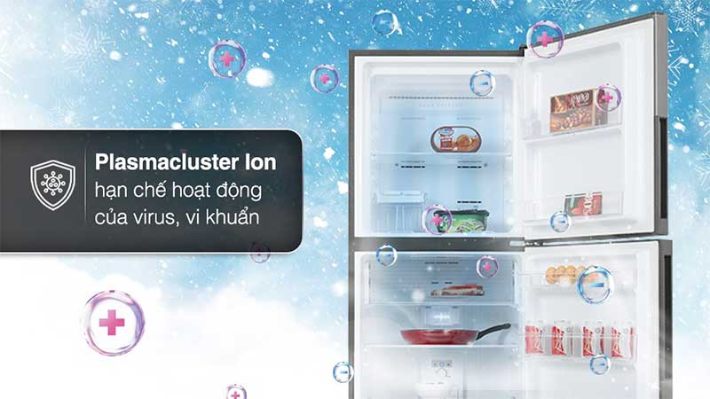 Công nghệ khử khuẩn của Tủ lạnh Inverter Sharp SJ-XP382AE-DS/SL