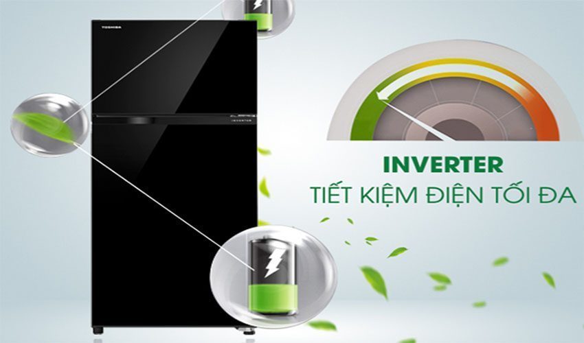 Công nghệ Inverter tiết kiệm điện của tủ lạnh Inverter Toshiba GR-AG39VUBZ-XK
