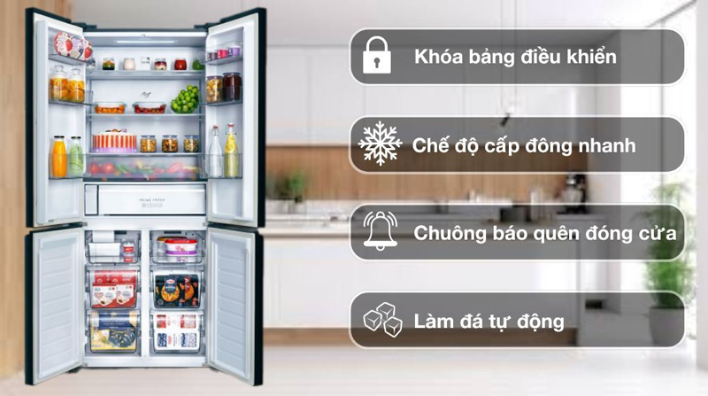Nhiều tính năng thông minh đi kèm