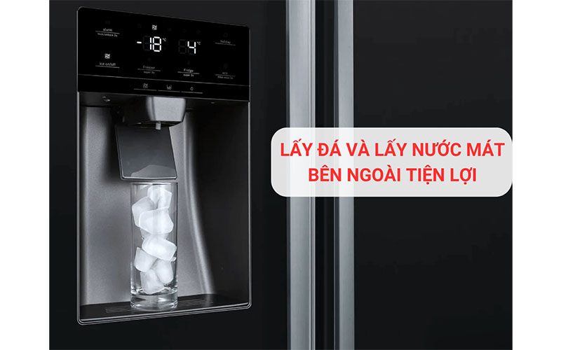 Thiết kế của Tủ lạnh Side by Side 562 lít Bosch KAD93ABEP