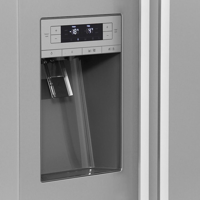 Tủ lạnh Side by Side Bosch KAI90VI20G với bảng điều khiển điện tử