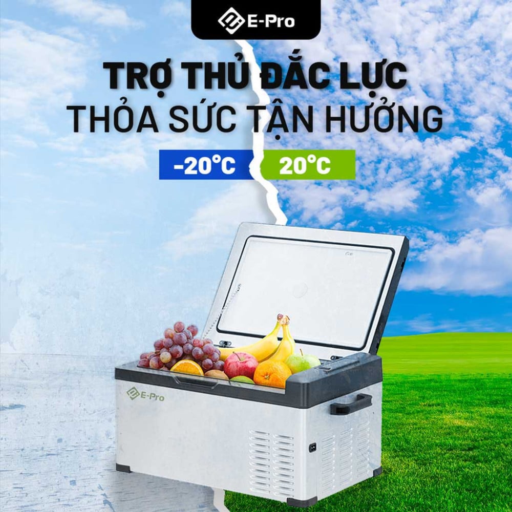 Tủ lạnh di động E-pro VEP-PF-A-C25 - Hàng chính hãng