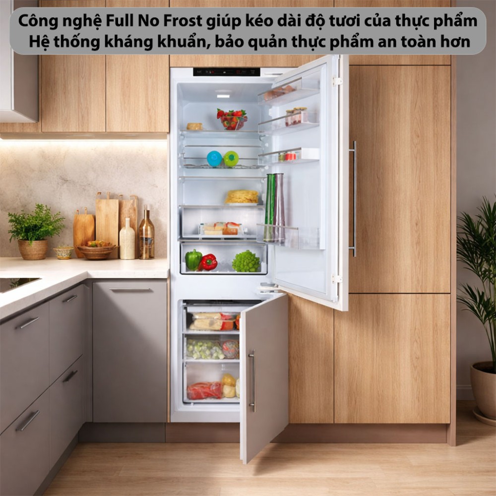 Tủ lạnh 2 cửa âm tủ Teka CI3-350-NF-GMARK - Hàng chính hãng