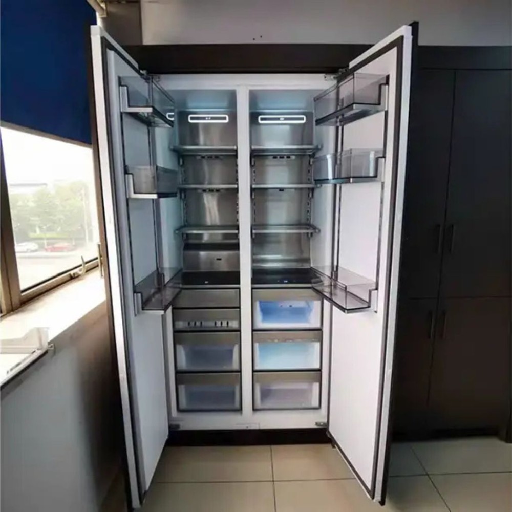 Tủ lạnh side by side âm toàn phần Kaff KF-BI555W LUXURY - Hàng chính hãng