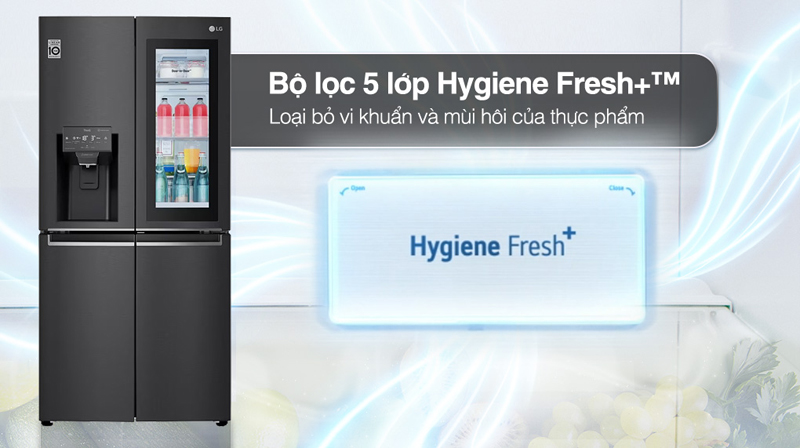 Công nghệ bộ lọc 5 lớp Hygiene Fresh+ kháng khuẩn, khử mùi hôi