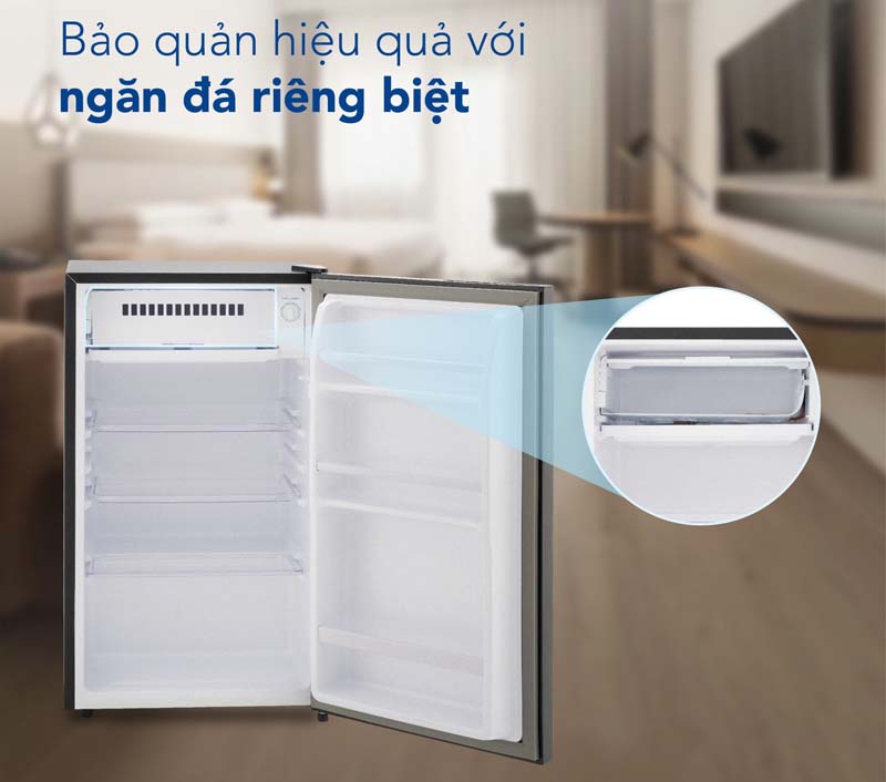 Sỡ hữu ngăn đá riêng biệt, bảo quản thực phẩm tốt hơn