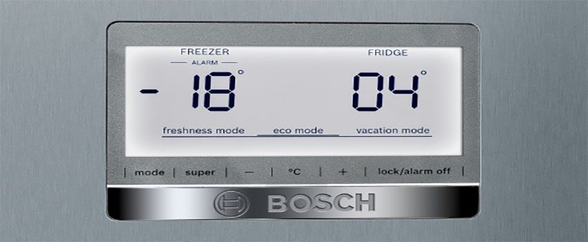 Màn hình LED hiển thị của Tủ lạnh ngăn đá dưới Bosch KGN56HI3P