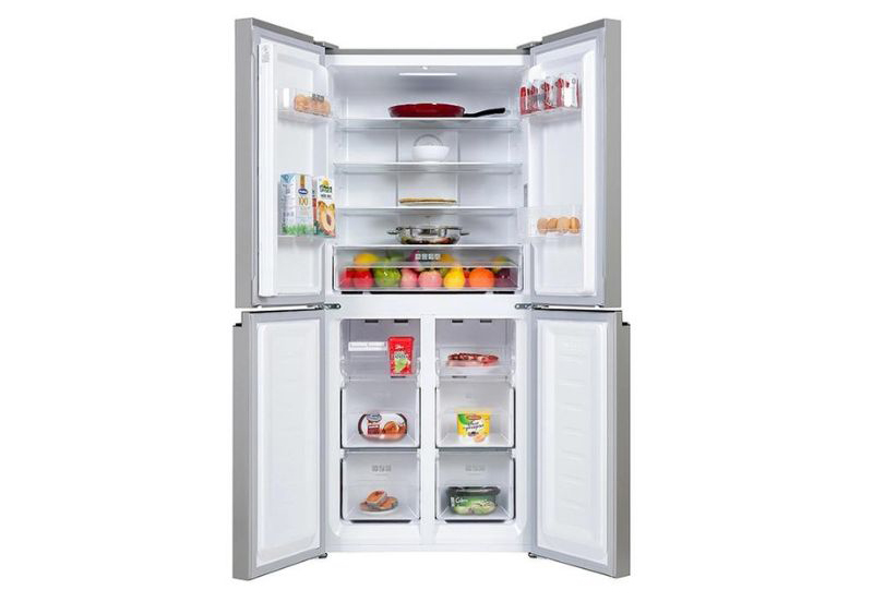 Kiểu tủ lạnh Multi Door có nhiều khay, kệ để chứa thực phẩm