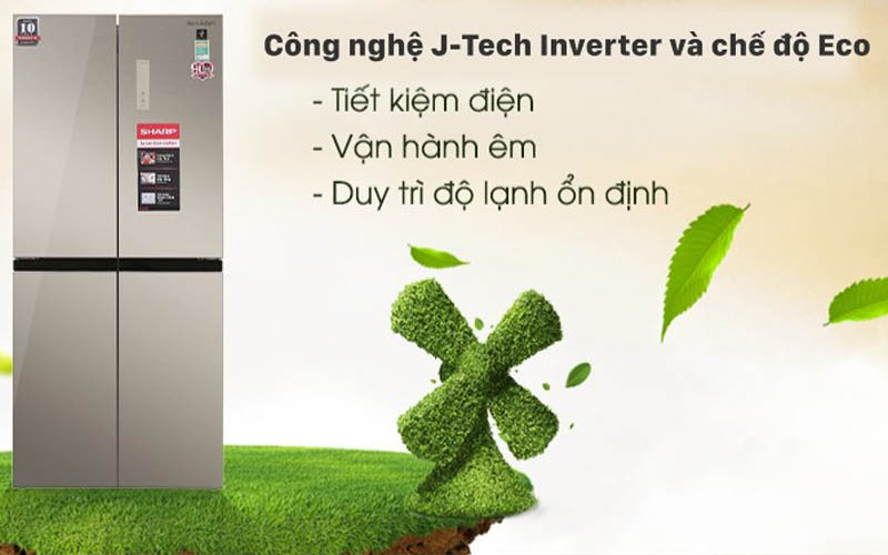 Công nghệ J-Tech Inverter giúp máy hoạt động ổn định, tiết kiệm điện năng