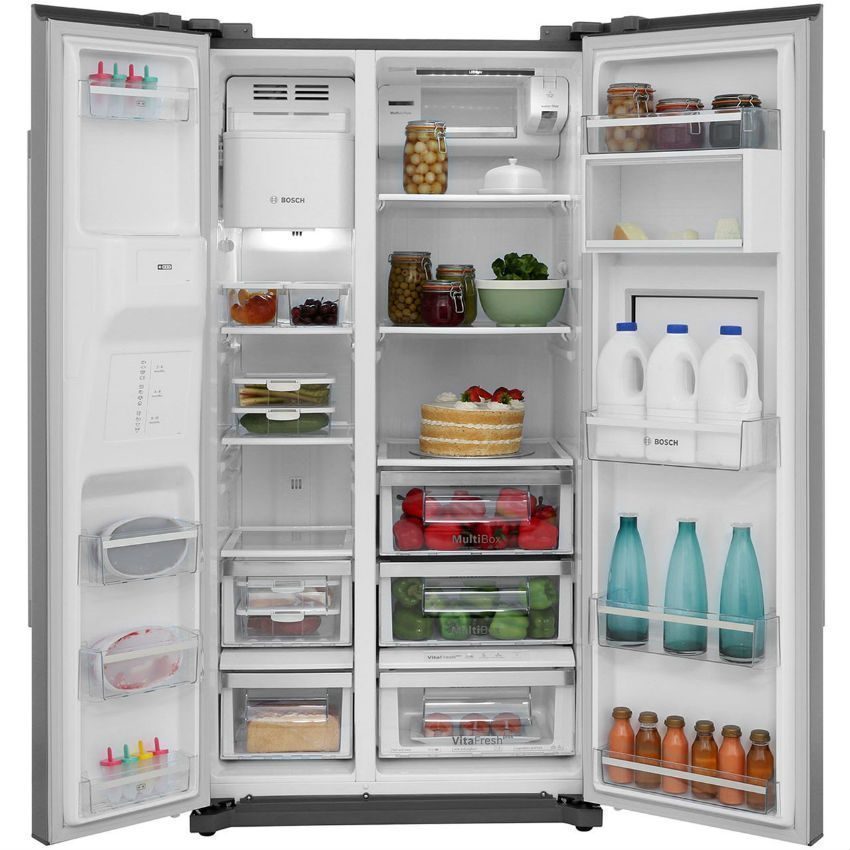 Tủ Lạnh Side By Side Bosch KAG90AI20 nhiều ngăn chứa đượcnhiều đồ