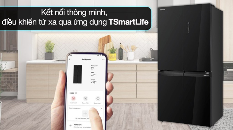 Điều khiển từ xa qua ứng dụng TSmartLife trên điện thoại