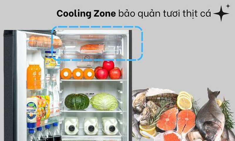 Ngăn đông mềm Cooling Zone - Nấu ăn không cần rã đông