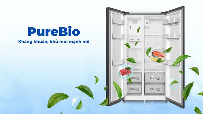 Kháng khuẩn, khử mùi hiệu quả với công nghệ PureBio