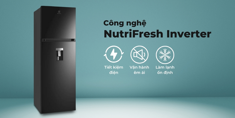 Tiết kiệm điện đến 40% với công nghệ NutriFresh Inverter