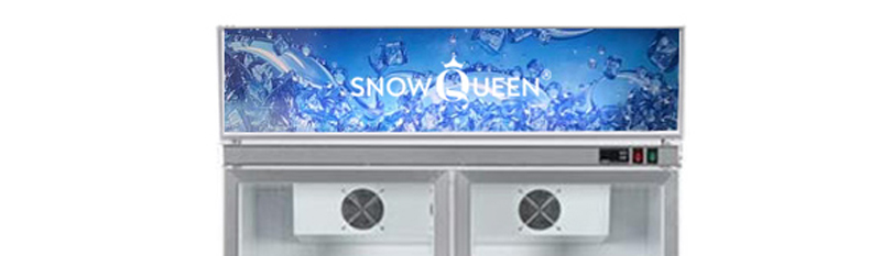Tủ mát 2 cánh kính SnowQueen SLG-1200FS - Hàng chính hãng