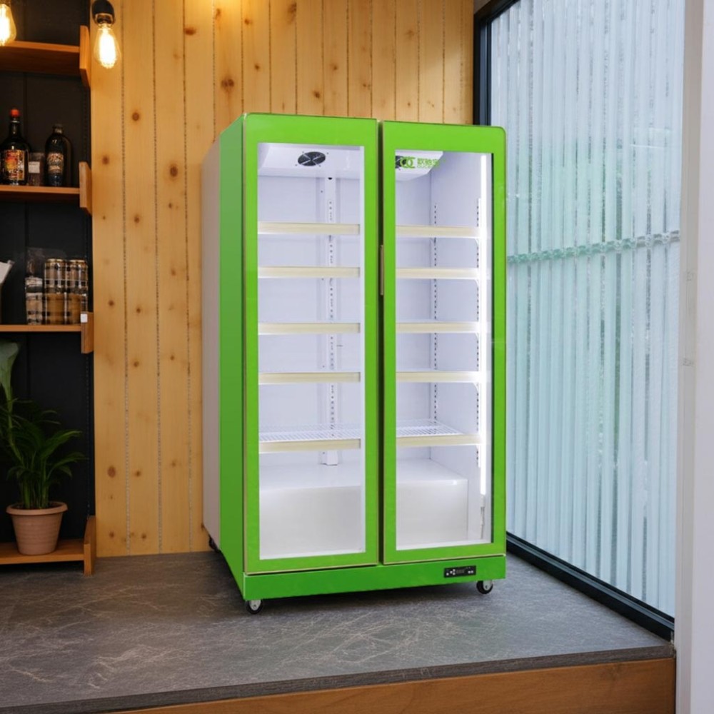 Tủ mát 2 cánh kính Oucboll LG-1110F - Hàng chính hãng