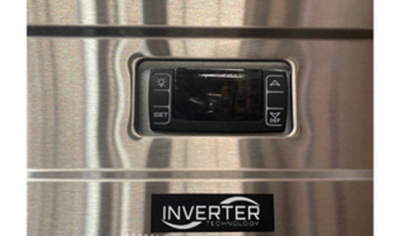 Tủ mát 6 cánh inox Sanden SRC-1853 - Hàng chính hãng