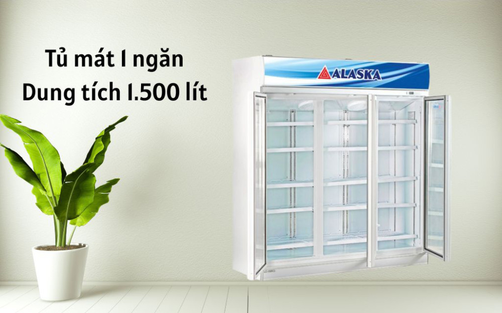 Dung tích lớn, bảo quản được lượng lớn thực phẩm