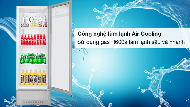 Công nghệ làm lạnh của Tủ mát Aqua 215 lít AQS-AF340N
