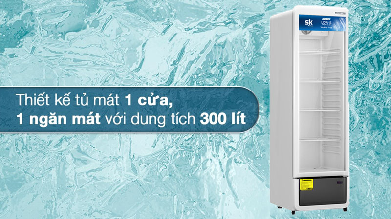 Dung tích của Tủ mát Inverter Sumikura SKSC-300I/IC