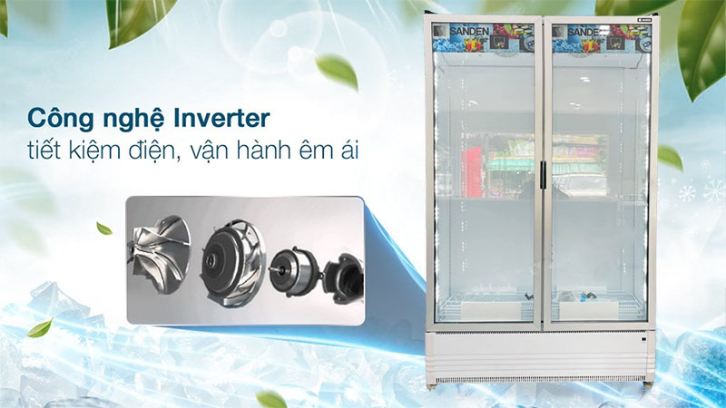 Công nghệ Inverter của Tủ mát cửa kính Inverter Sanden SPB-1000