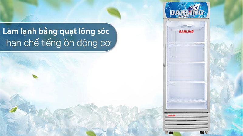 Hệ thống làm lạnh của Tủ mát 1 cánh Darling DL-4000A2