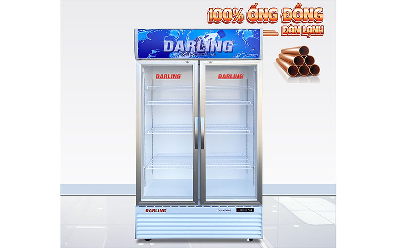 Dàn lạnh của Tủ mát đứng 2 cánh 1100L Darling DL-12000A2