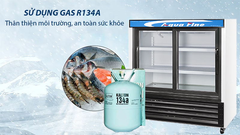 Gas làm lạnh của Tủ mát Aquafine JW-300HR