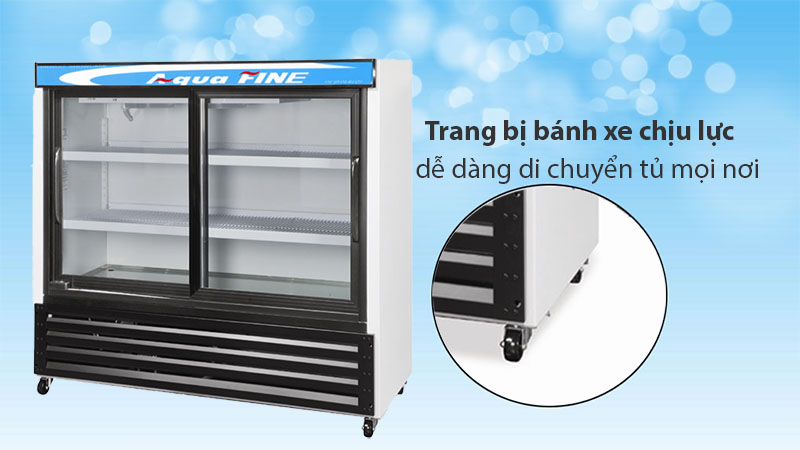 Bánh xe của Tủ mát AquaFine JW-400HR 