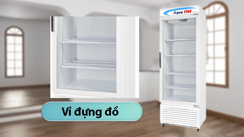 Vỉ đựng đồ của Tủ mát đứng AquaFine JW-470R