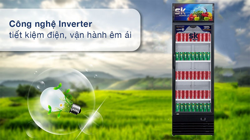 Công nghệ Inverter của Tủ mát đứng Inverter Sumikura SKSC-450IFC