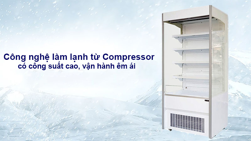 Công nghệ làm lạnh của Tủ mát siêu thị Sanden SSD-0910