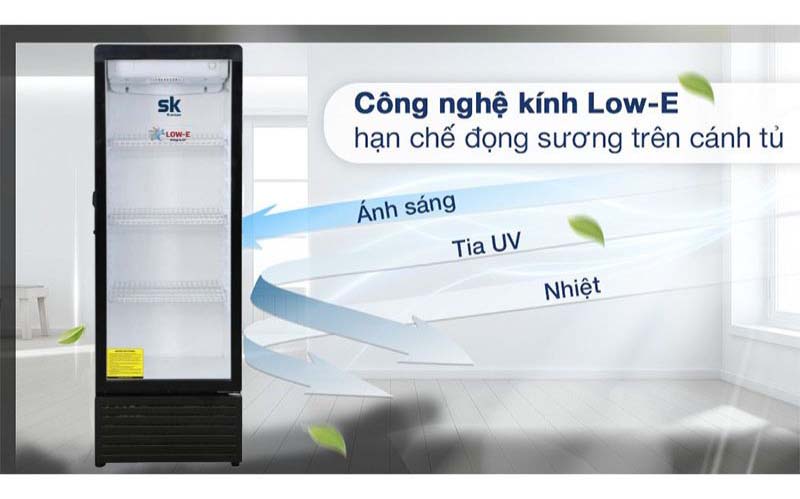 Công nghệ hút chân không Low-E giúp cửa luôn trong suốt, không đọng sương